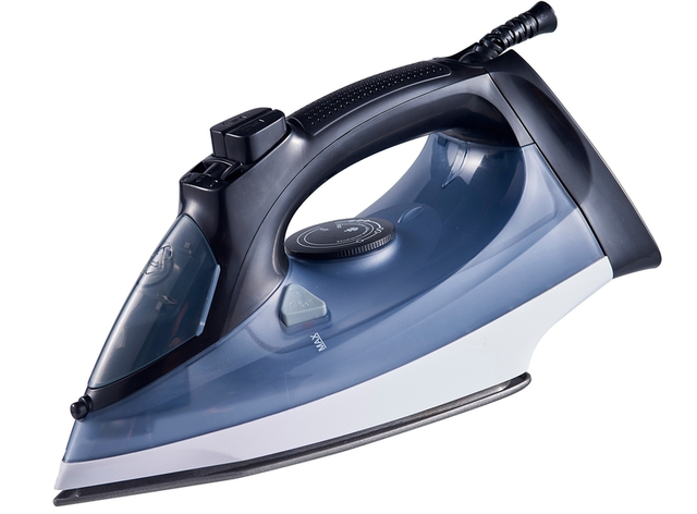 Blue color adjustable Electric Steam iron Portable pressing Iron with Non Stick Ceramic Soleplate for Clothes 