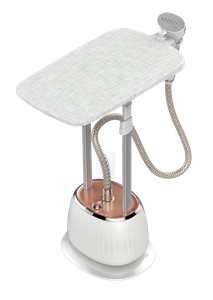 China factory professional manufacture white upright upstand portable garment steamer for household