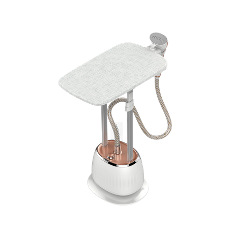China factory professional manufacture white upright upstand portable garment steamer for household