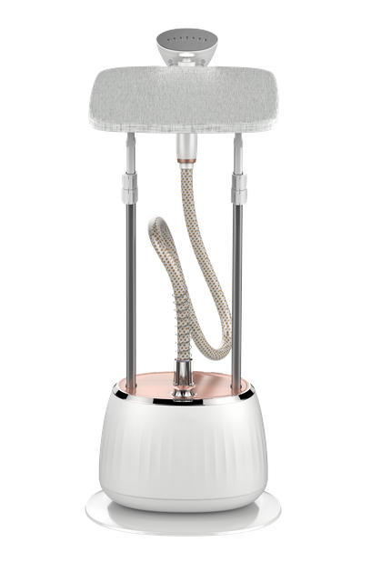 China factory professional manufacture white upright upstand portable garment steamer for household