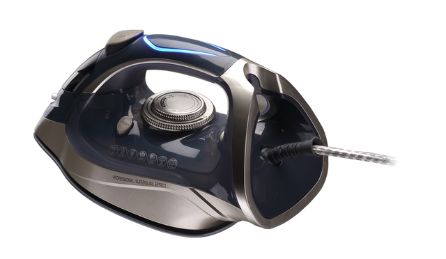 2024 Professional Steam Iron for Clothes 2200w Vertical Steaming with Rapid Heating